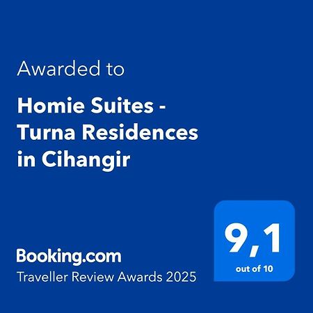 Homie Suites - Turna Residences In Cihangir Istanbul Exterior foto