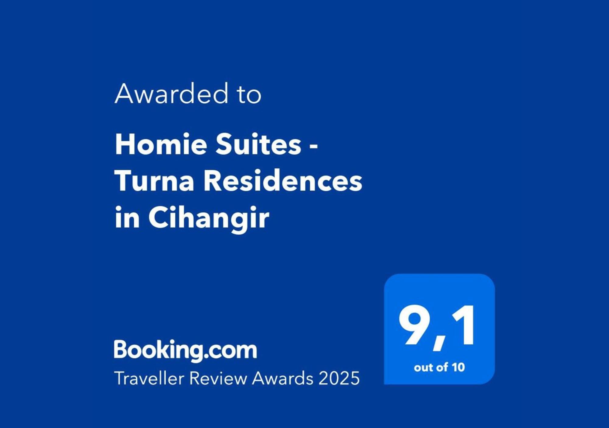 Homie Suites - Turna Residences In Cihangir Istanbul Exterior foto